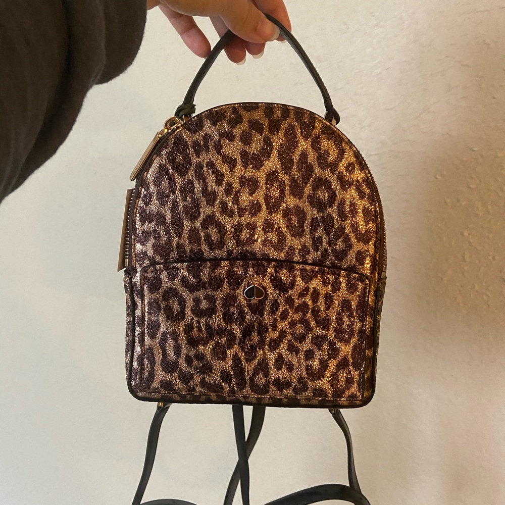 Kate spade Rosegold mini backpack